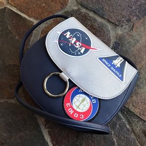 Buzz Aldrin NASA crossbody purse bag